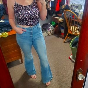 High waisted Flying Monkey Jeans